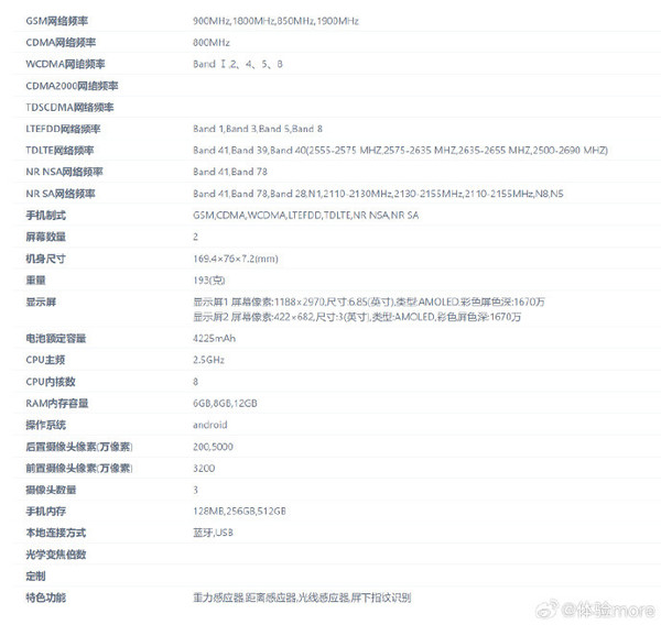 第二代努比亚Flip正式入网 副屏设计大改 采用竖向排列　 　