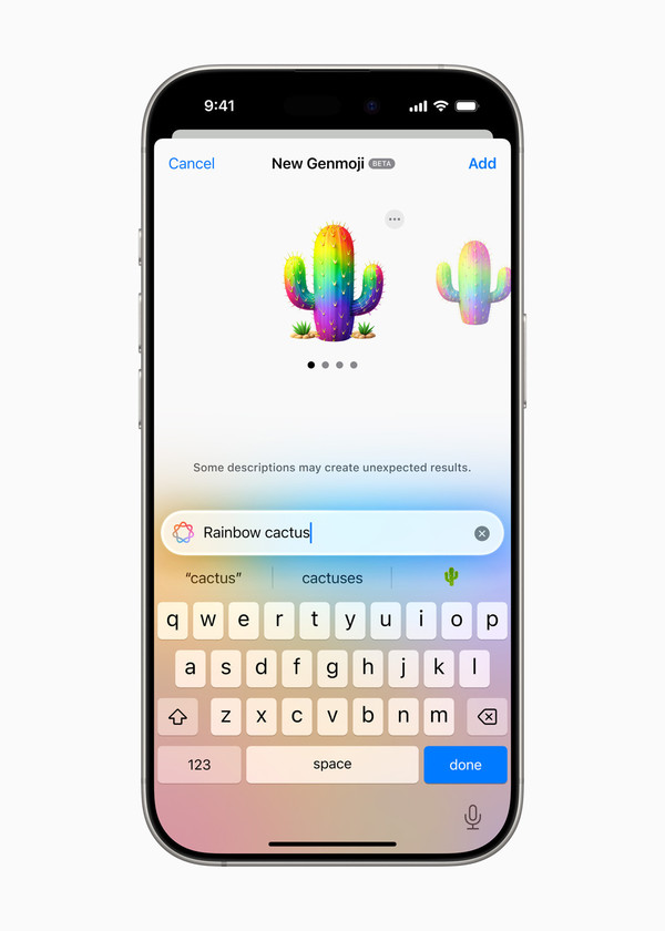 Apple Intelligence国内命名敲定 包括图乐园/智绘表情等