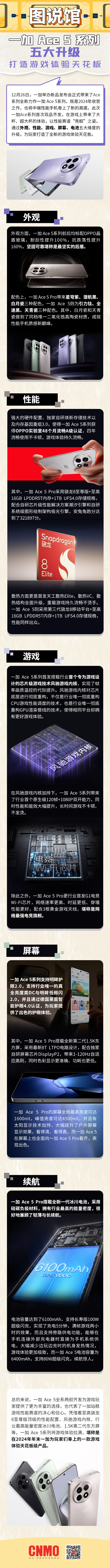 「图说馆」图说馆：一加 Ace 5系列五大升级打造游戏体验天花板