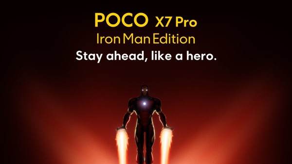 「小米POCO X7 Pro」小米POCO X7 Pro钢铁侠版1月9日全球首发 换皮REDMI