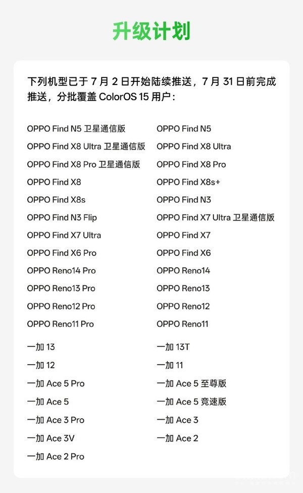 「OPPO系统升级」OPPO ColorOS七月升级一览：超20个亮点+多个AI功能